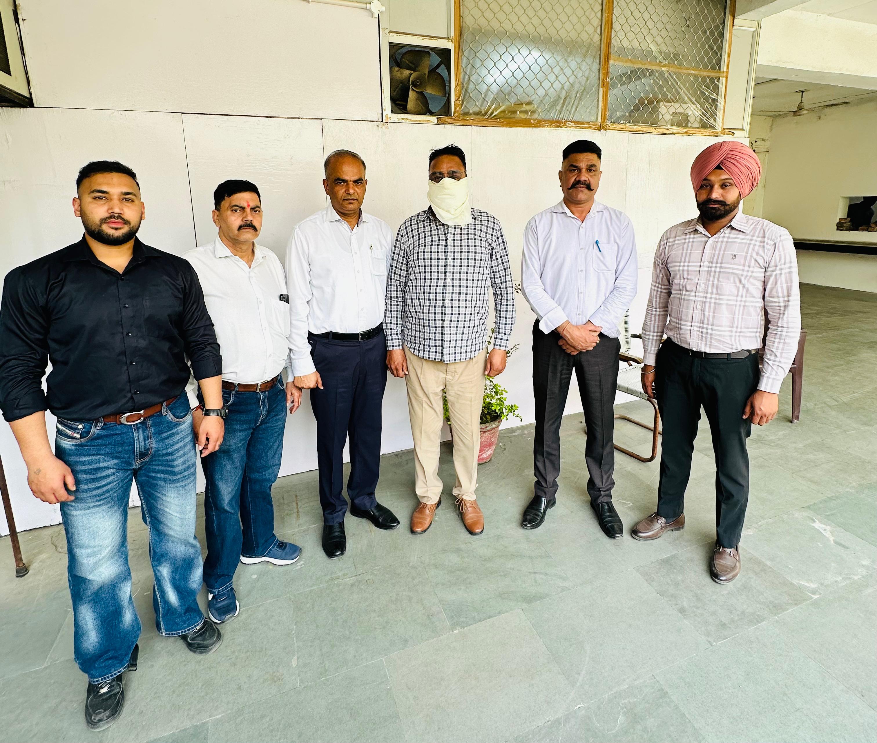 Vigilance Bureau nabs ASI red handed accepting bribe of Rs 8,000/-*