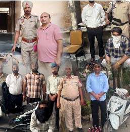 जालंधर में अवैध शराब तस्करों पर शिकंजा, कई स्थानों पर छापेमारी, भारी मात्रा में शराब बरामद