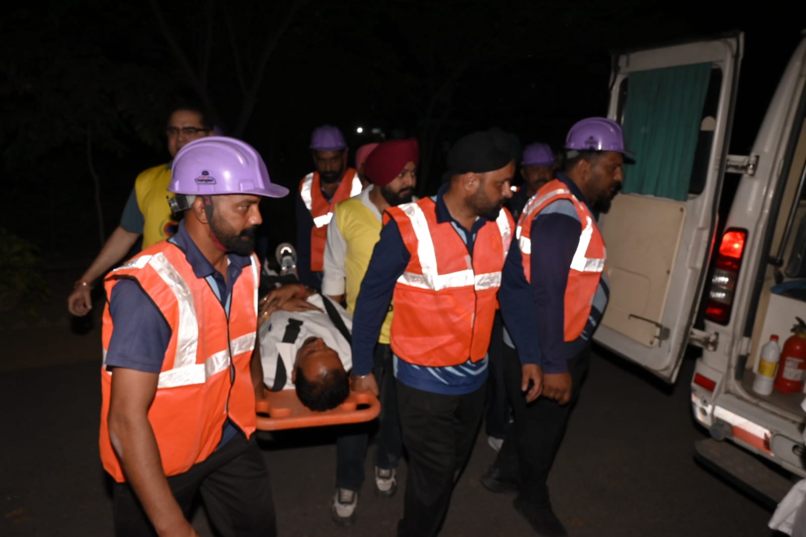 जालंधर में हुआ सिविल डिफेंस एयर रेड/ब्लैकआउट मॉक अभ्यास