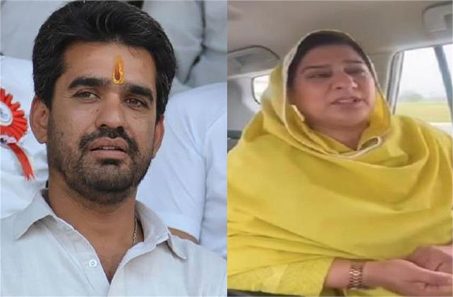 पंजाब विधानसभा के बाहर बावा हैनरी और AAP विधायक इंद्रजीत कौर मान में नोकझोंक, धक्का देने का वीडियो वायरल