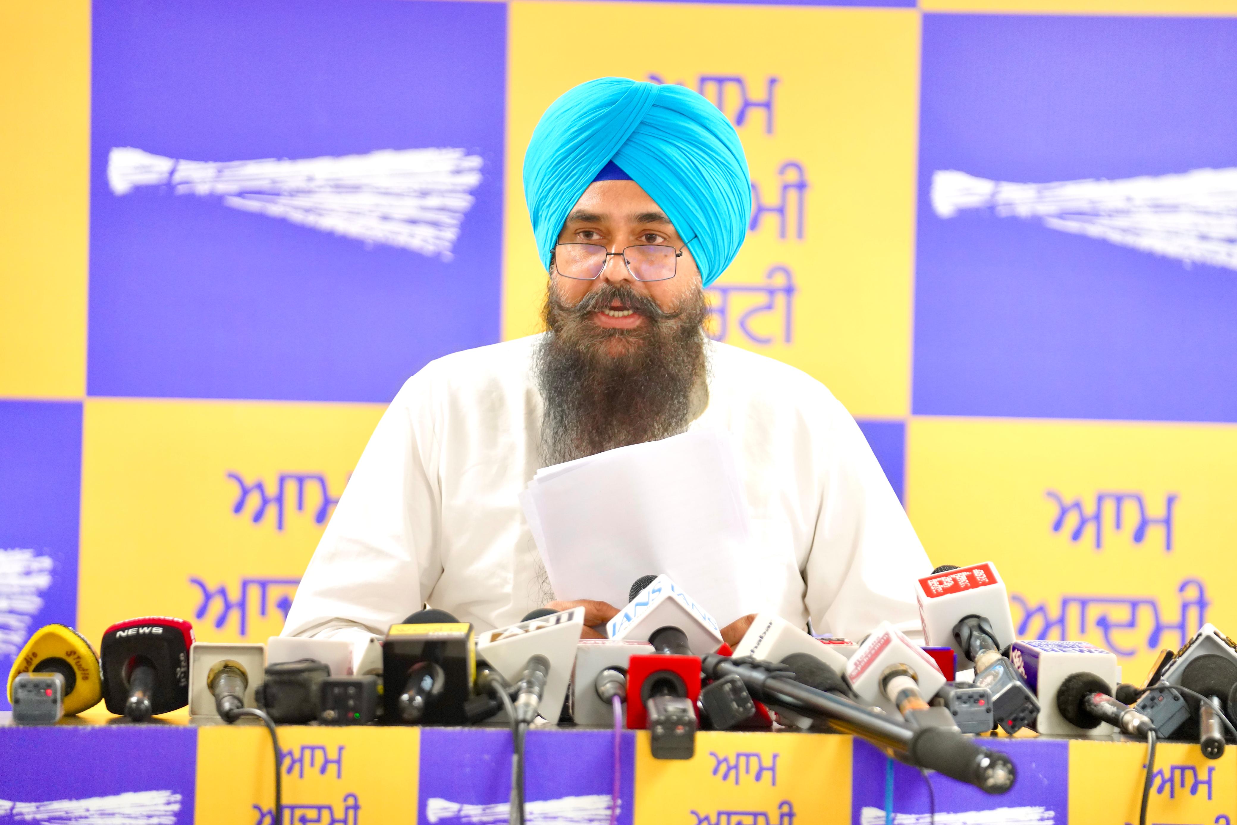 जगत ज्योत गुरु ग्रंथ साहिब सत्कार बिल का मकसद सिर्फ जानबूझकर बेअदबी करने वालों को सजा देना: मालविंदर सिंह कंग