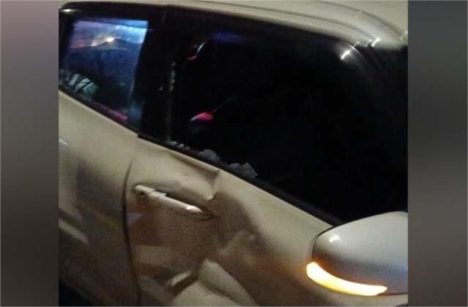 जालंधर में देर रात सड़क हादसा: तेज रफ्तार ट्रक ने कार को मारी टक्कर