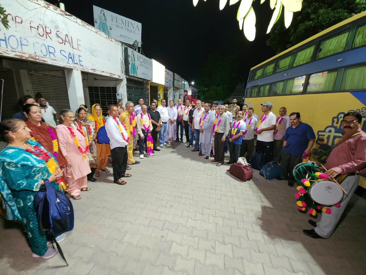 मुख्यमंत्री तीर्थ यात्रा के तहत खाटू श्याम धाम के लिए बस रवाना