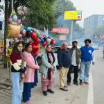 बाल भिक्षा रोकने के लिए शहर में विभिन्न स्थानों पर छापेमारी