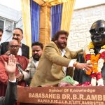 चंदन ग्रेवाल ने नगर निगम जालंधर कम्प्लैक्स में बाबा साहिब डा.भीम राव अंबेडकर जी की प्रतिमा का किया उद्घाटन